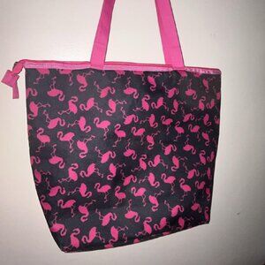 Pink flamingo cooler tote!!  🦩🦩🦩🦩🦩